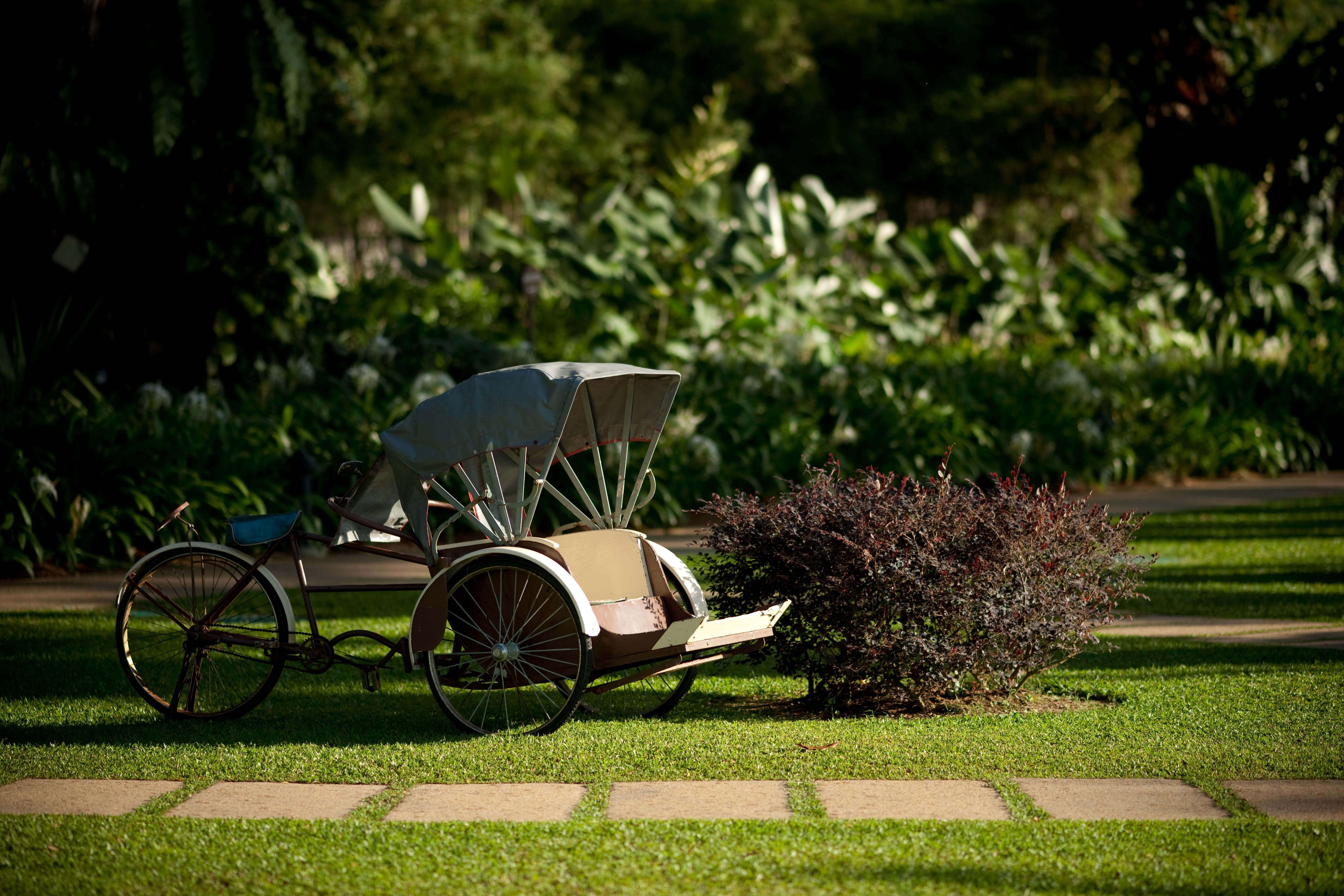 Shangri-La Rasa Sayang, Penang Batu Feringgi Εξωτερικό φωτογραφία Rickshaw in the gardens
